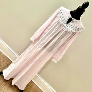 Vintage Pink Barbizon Nightgown